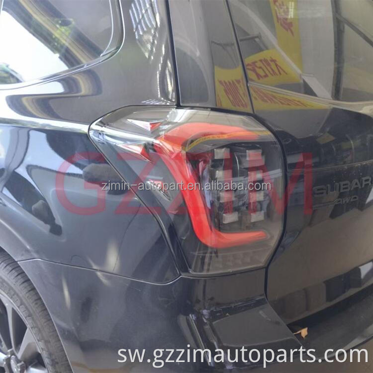 ABS Plastiki iliyoongozwa nyuma taa ya taa kwa Subaru Forester